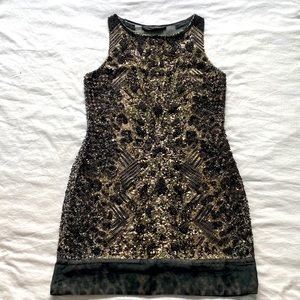 Sequinned All Saints dress, size 6